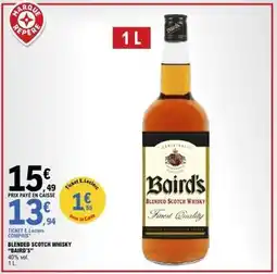 E.Leclerc Blended Scotch Whisky 'Baird's' offre