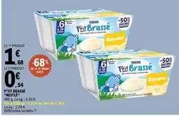 E.Leclerc P'tit Brassé Nestlé offre