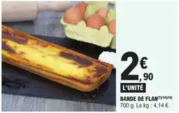 E.Leclerc BANDE DE FLAN offre