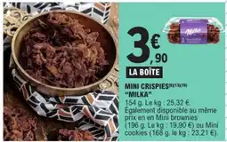 E.Leclerc MINI CRISPIES MILKA offre