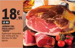 E.Leclerc Jambon cru excellence aoste offre