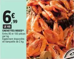 E.Leclerc Crevettes roses offre