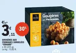 E.Leclerc Gougères aux fromages surgelées erhard offre