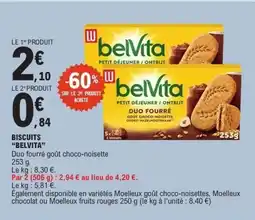 E.Leclerc Biscuits belvita offre