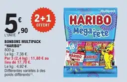 E.Leclerc Bonbons multipack haribo offre