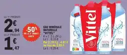 E.Leclerc Eau minérale naturelle vittel offre