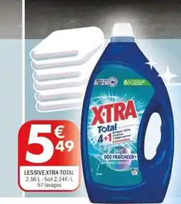 La Foir'Fouille Lessive xtra total offre