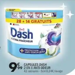 La Foir'Fouille Capsules dash 2 en 1 anti odeur offre