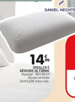 La Foir'Fouille Oreiller à mémoire de forme offre