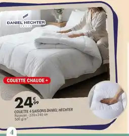 La Foir'Fouille Couette 4 saisons daniel hechter offre