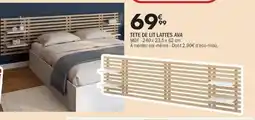 La Foir'Fouille Tete de lit lattes ava offre