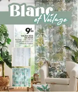 La Foir'Fouille Voilage déco balinesia offre