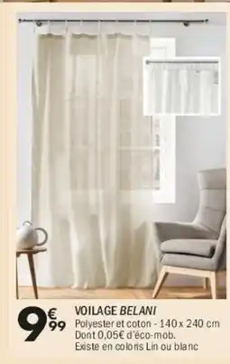 La Foir'Fouille Voilage belani offre