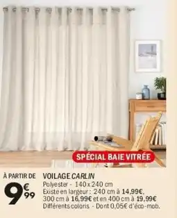 La Foir'Fouille Voilage carlin offre