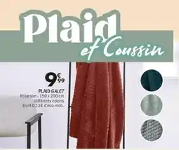 La Foir'Fouille Plaid galet offre