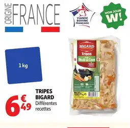 Auchan BIGARD Tripes offre