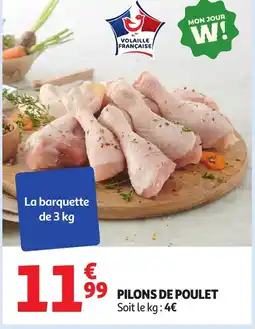 Auchan Pilons de poulet offre