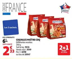 Auchan MAÎTRE COQ Coq'ailes offre