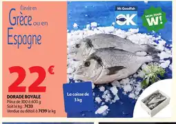 Auchan Dorade royale offre