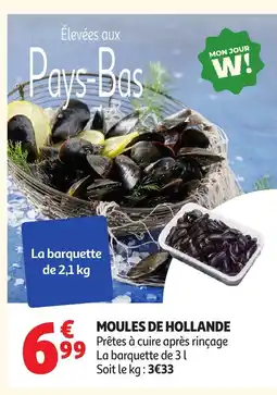 Auchan Moules de hollande offre