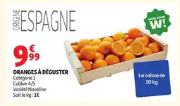 Auchan Oranges à déguster offre