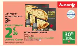 Auchan AUCHAN Pizza 4 fromages offre