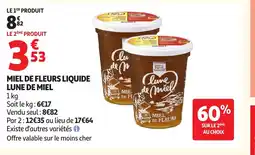 Auchan LUNE DE MIEL Miel de fleurs liquide offre