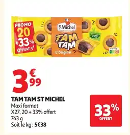 Auchan ST MICHEL Tam tam offre