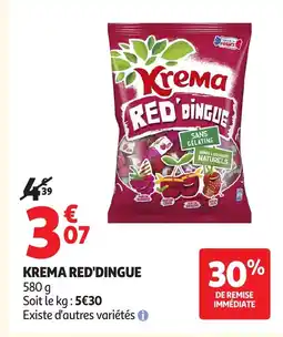 Auchan KREMA Red'dingue offre