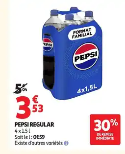 Auchan PEPSI Regular offre