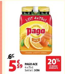 Auchan PAGO Ace offre