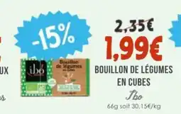 Naturalia THO Bouillon de légumes en cubes offre
