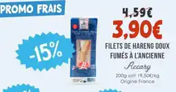 Naturalia ACCARY Filets de hareng doux fumés à l'ancienne offre