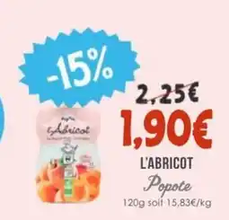 Naturalia POPOTE L'abricot offre