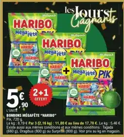 E.Leclerc BONBONS MÉGAFÊTE “HARIBO” offre