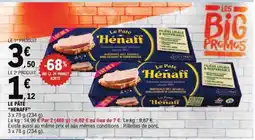 E.Leclerc Le Pâté Hénaff offre
