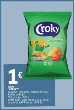 E.Leclerc CHIPS “CROCKY” offre