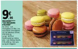 E.Leclerc MACARONS LES MACARONS D'OLIVIER offre