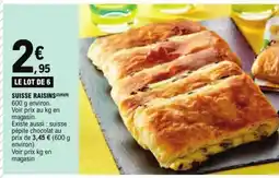E.Leclerc Suisse Raisins offre