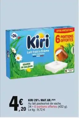 E.Leclerc KIRI 29% MAT.GR offre