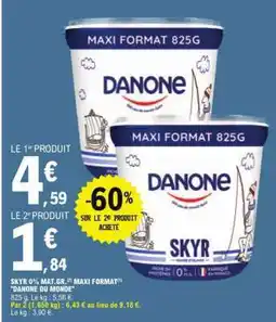 E.Leclerc Danone Skyr 0% Mat.Gr offre