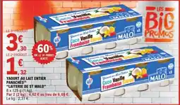 E.Leclerc Yaourt au lait entier panachés offre
