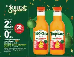 E.Leclerc Jus Multivitamines 'Tropicana' offre