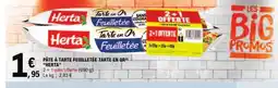 E.Leclerc PÂTE À TARTE FEUILLETÉE 'TARTE EN OR' 'HERTA' offre