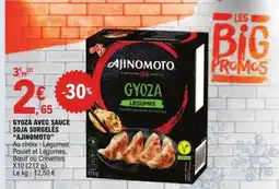 E.Leclerc Gyoza avec sauce soja surgelées 'Ajinomoto' offre
