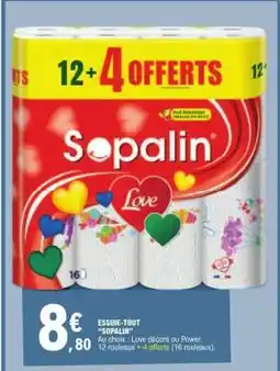 E.Leclerc Essuie Tout Sopalin offre