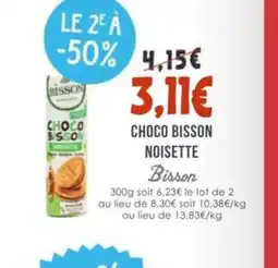 Naturalia BISSON Choco bisson noisette offre