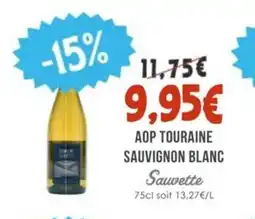 Naturalia SAUVETTE Aop touraine sauvignon blanc offre
