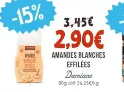 Naturalia DAMIANO Amandes blanches effilées offre
