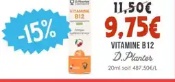 Naturalia D PLANTES Vitamine b12 offre